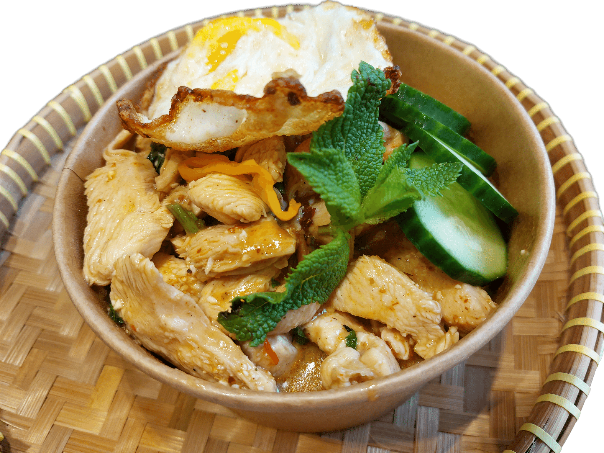 Isan Phad Kraprao Kai